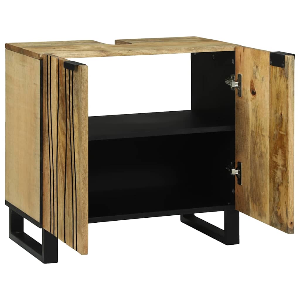 Fürdőszobai mosdószekrény Barna 62 x 33 x 58 cm Szerelt Fa