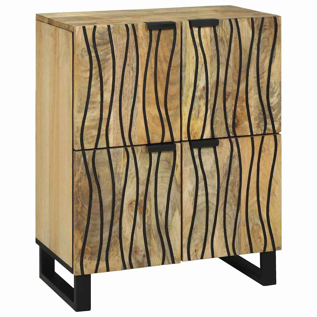 Szekrény Barna 60 x 33 x 75 cm tömör mangófa