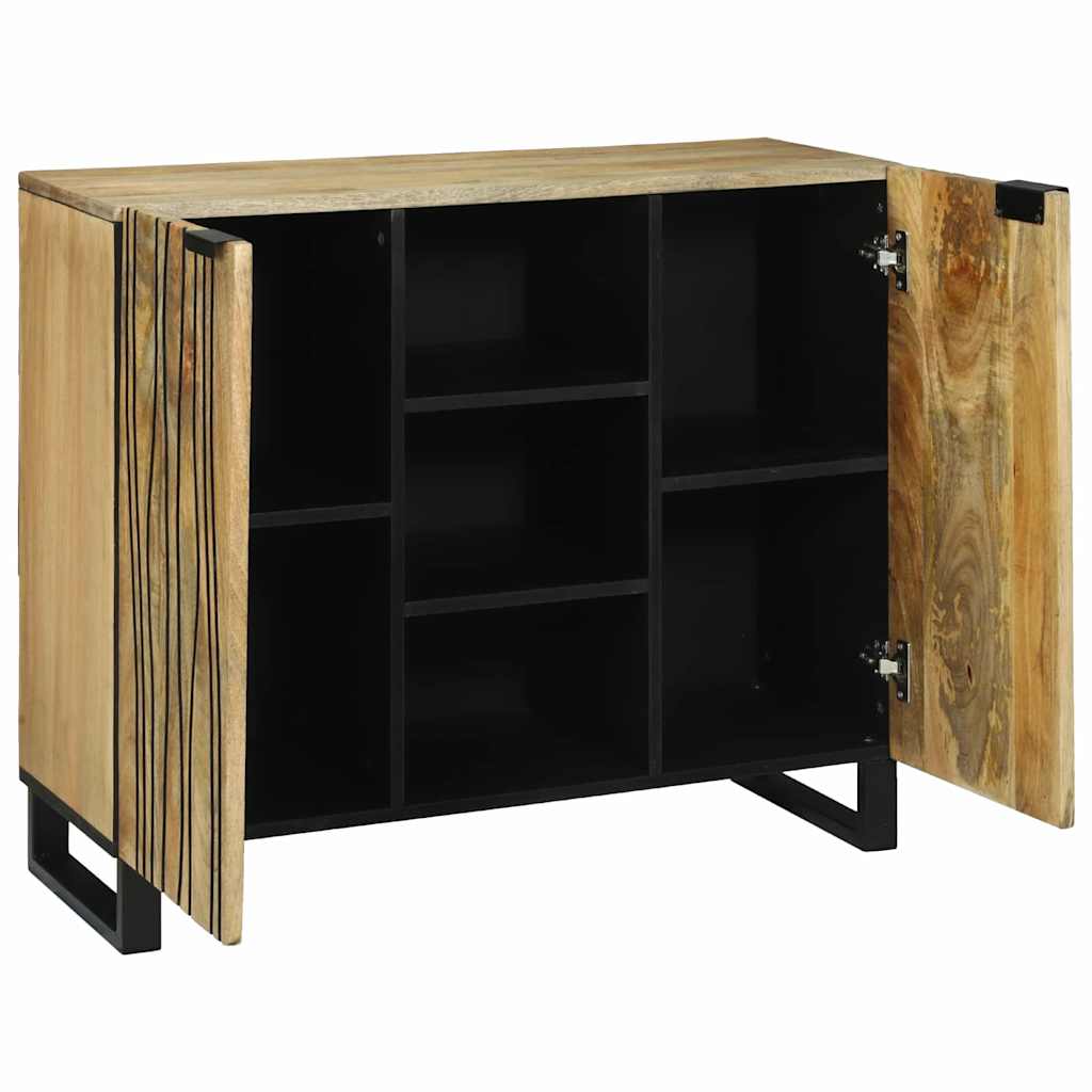 Komód Barna 90 x 33 x 75 cm tömör mangófa