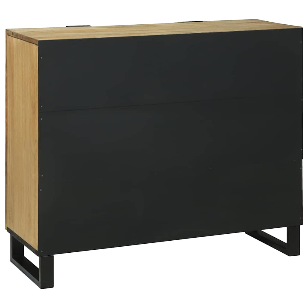Komód Barna 90 x 33 x 75 cm tömör mangófa