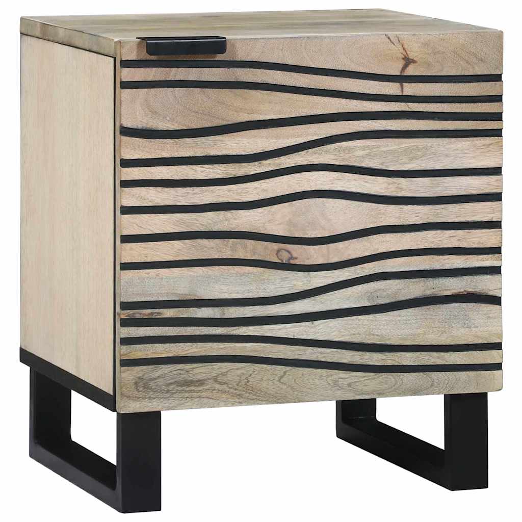 Éjjeliszekrény 2 pcs Fehér 40 x 33 x 46 cm Szerelt Fa