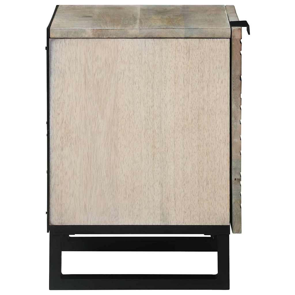 Éjjeliszekrény 2 pcs Fehér 40 x 33 x 46 cm Szerelt Fa