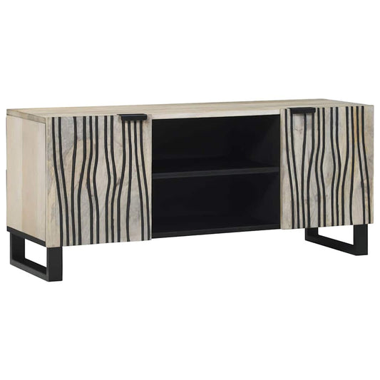 TV egységek Fehér 105 x 33 x 46 cm Faanyag