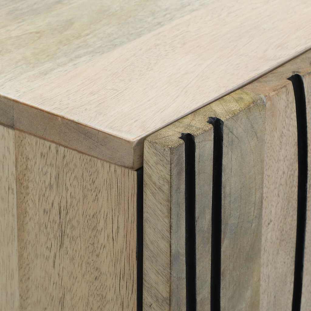 Széf Fehér 60 x 33,5 x 75 cm Tömör Mangófát