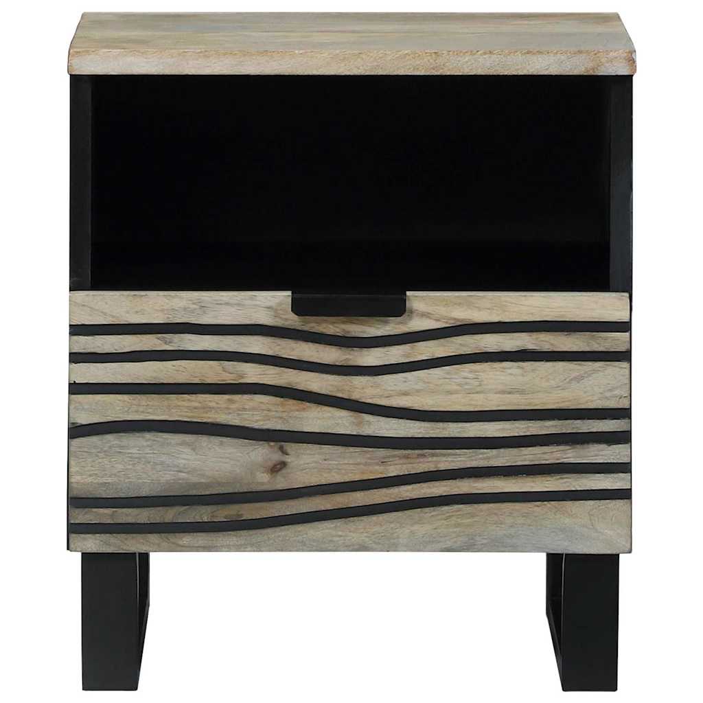 Éjjeliszekrény 2 pcs Fehér 40 x 33 x 46 cm Szerelt Fa