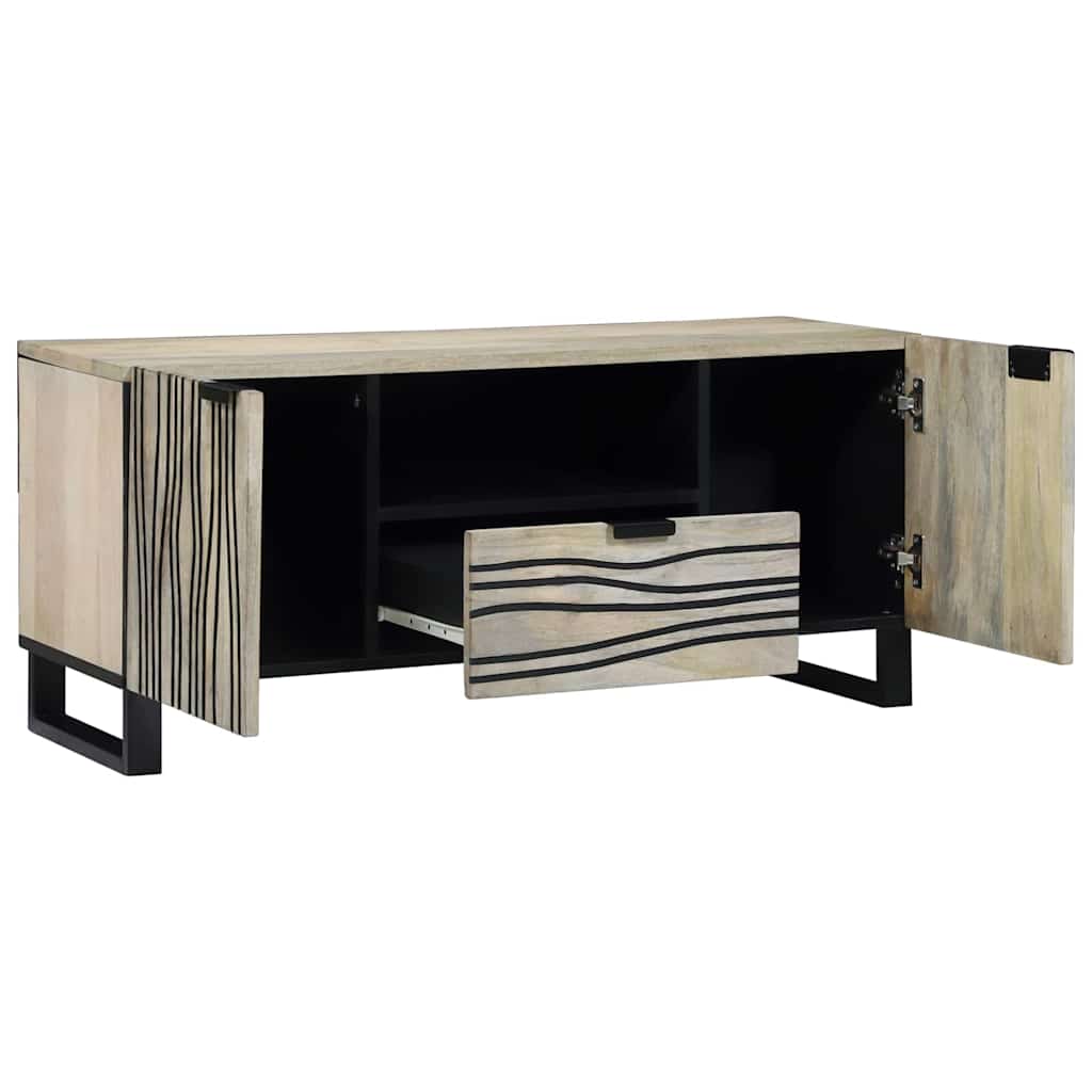 TV egységek 105 x 33 x 46 cm Fehér Szerelt Fa