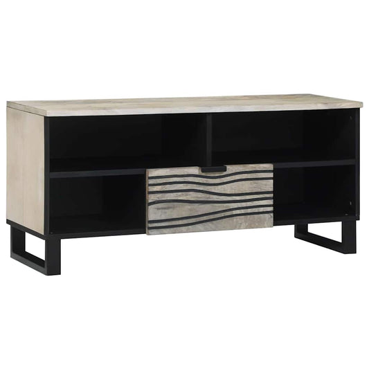 TV egységek fiókkal Fehér 105 x 33 x 46 cm Faanyag