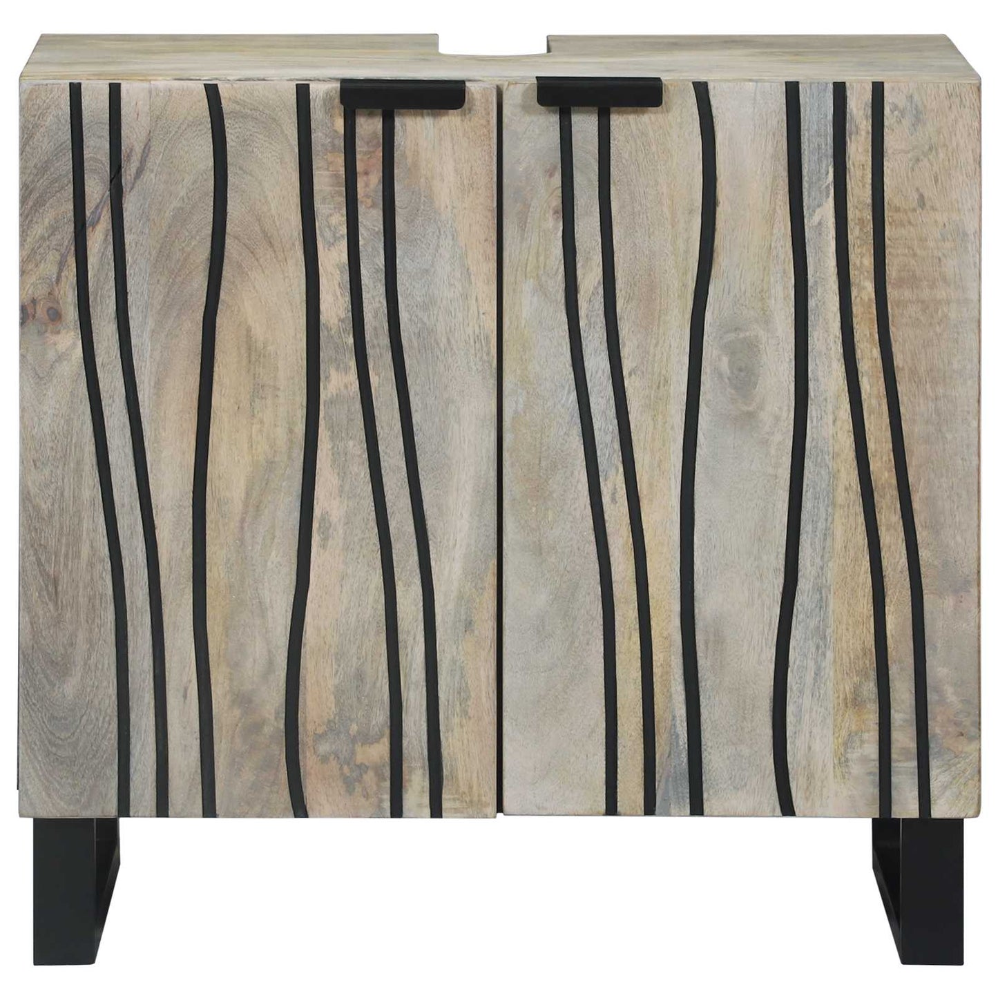 Fürdőszobai mosdószekrény Fehér 62 x 33 x 58 cm Szerelt Fa