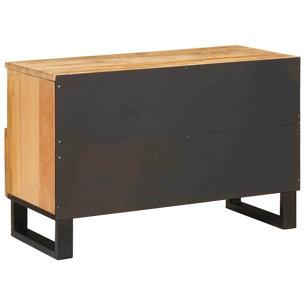 TV szekrény fiókkal Barna 70 x 33 x 46 cm Tömör Mangófát