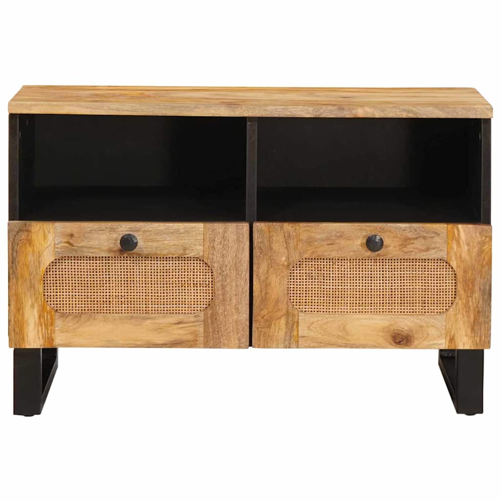 TV szekrény fiókkal Barna 70 x 33 x 46 cm Tömör Mangófát