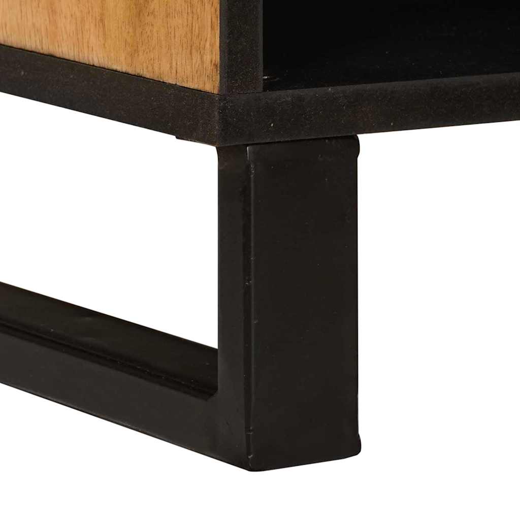 TV szekrény fiókkal Barna 100 x 33 x 46 cm Tömör Mangófát