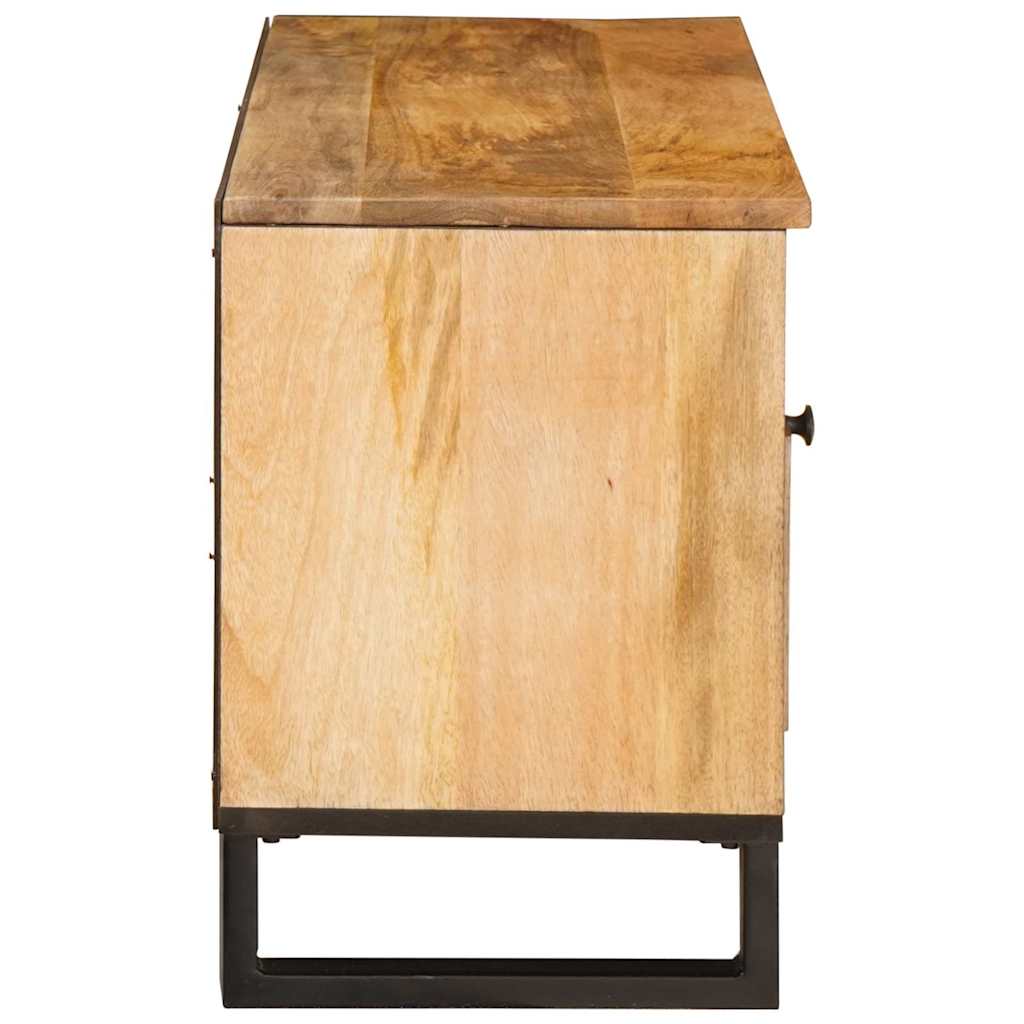 TV szekrény fiókkal Barna 100 x 33 x 46 cm Tömör Mangófát