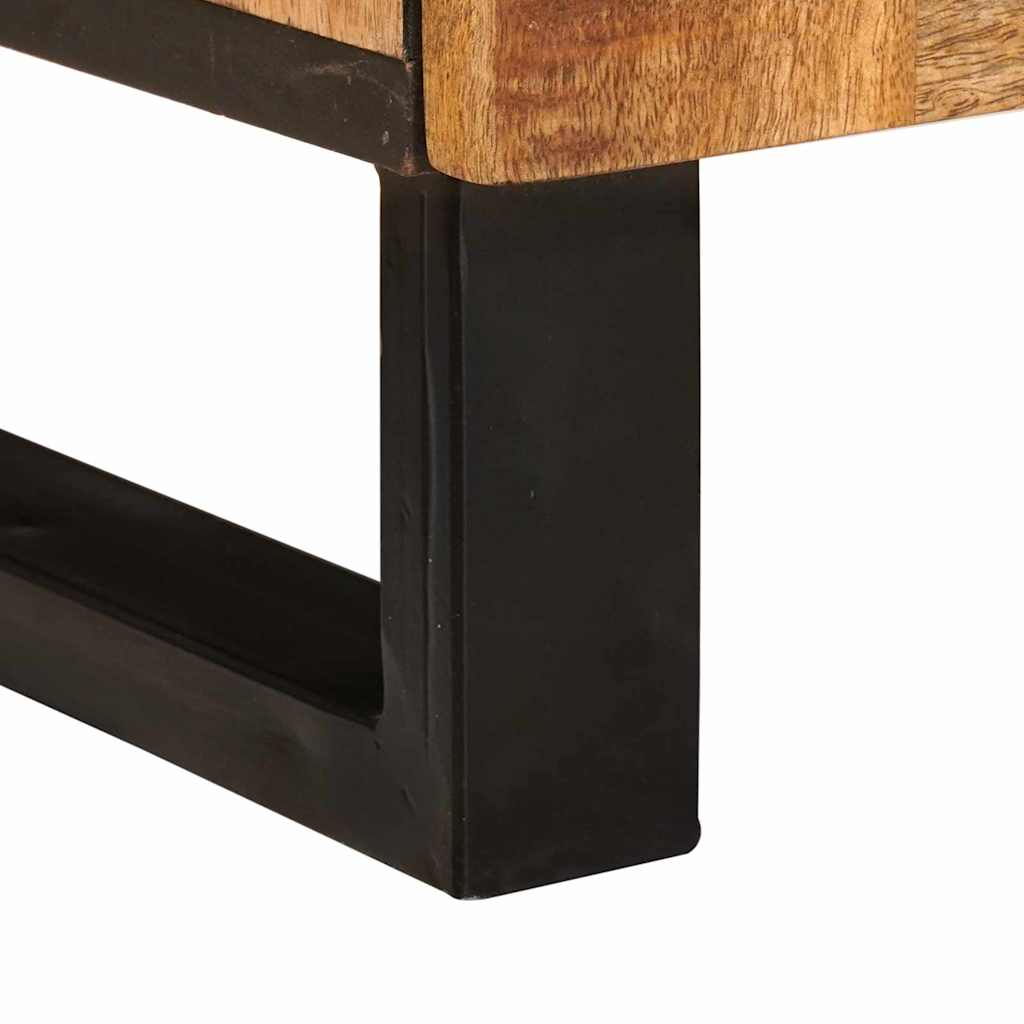 TV szekrény fiókkal Barna 100 x 33 x 46 cm Tömör Mangófát