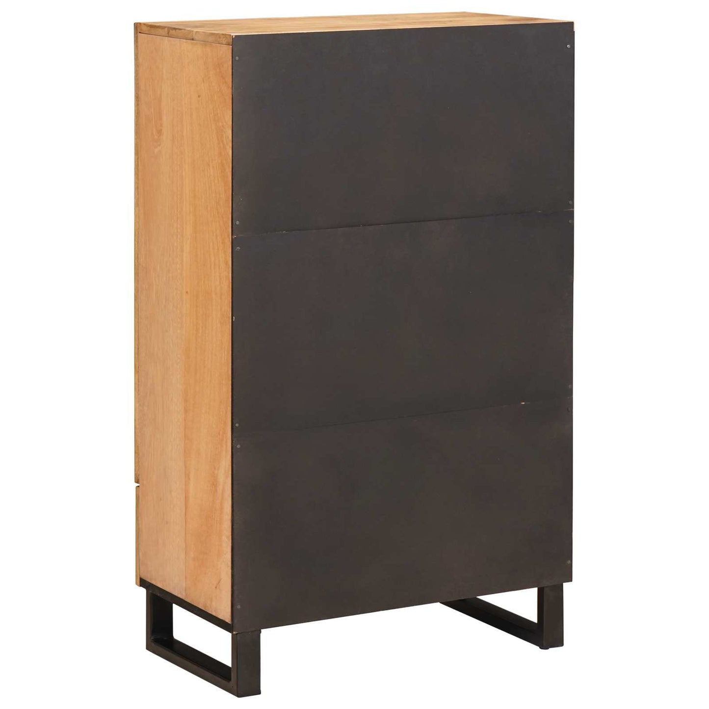 Magasfiú fiókkal ajtóval Barna 40 x 33 x 110 cm Tömör Mangófát