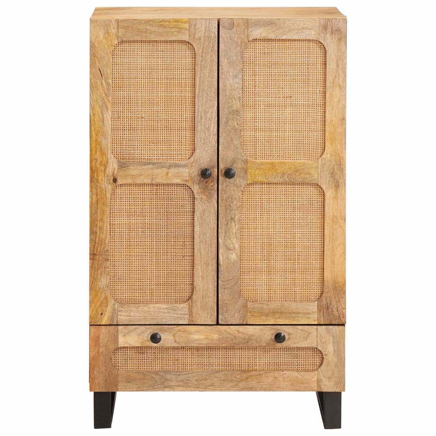 Magasfiú fiókkal ajtóval Barna 40 x 33 x 110 cm Tömör Mangófát