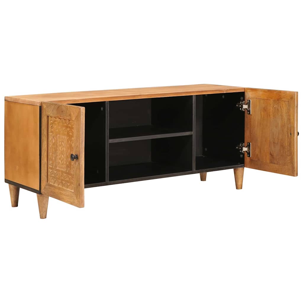 TV egységek Világos Barna 105 x 33 x 46 cm Tömör Mangófát