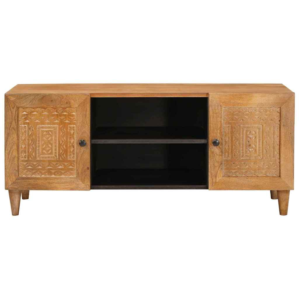 TV egységek Világos Barna 105 x 33 x 46 cm Tömör Mangófát