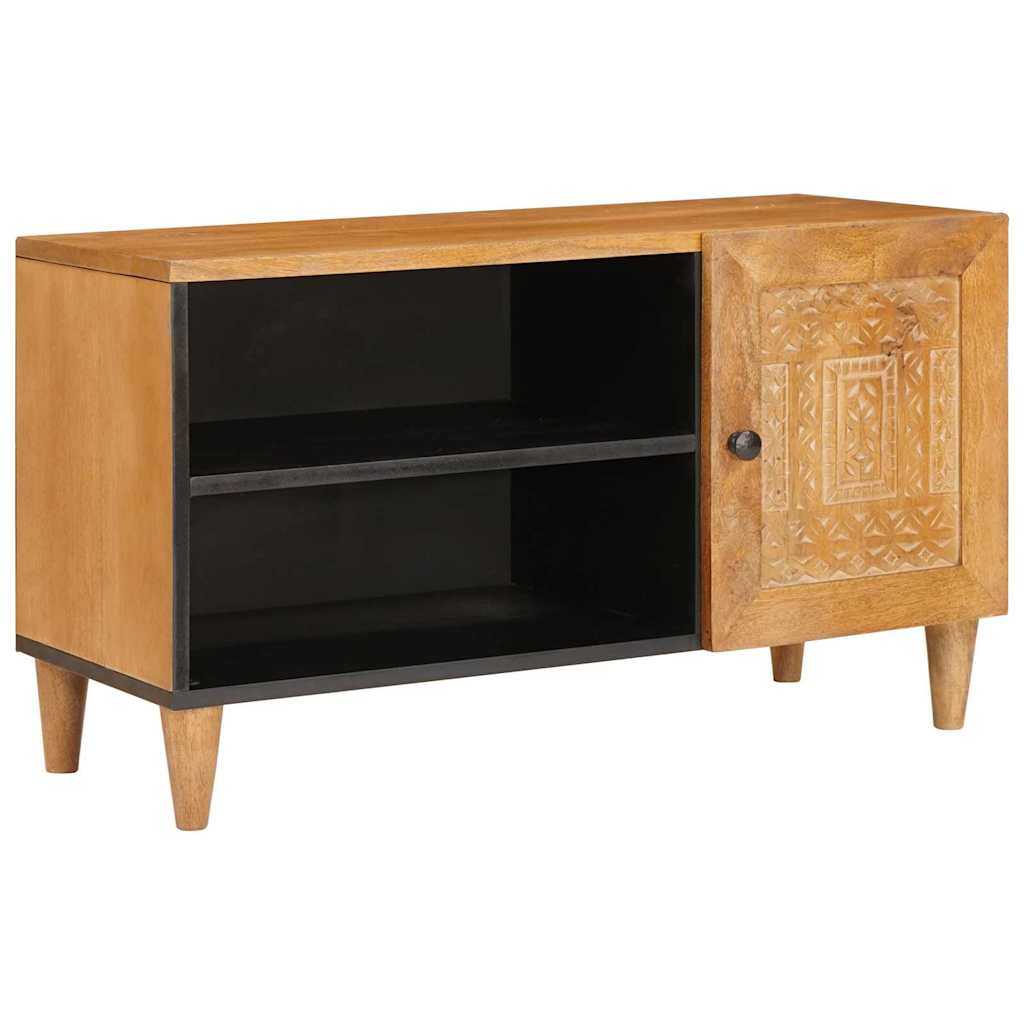 TV egységek polcokkal Világos Barna 80 x 33 x 46 cm Faanyag