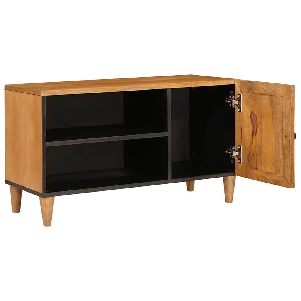 TV egységek polcokkal Világos Barna 80 x 33 x 46 cm Faanyag