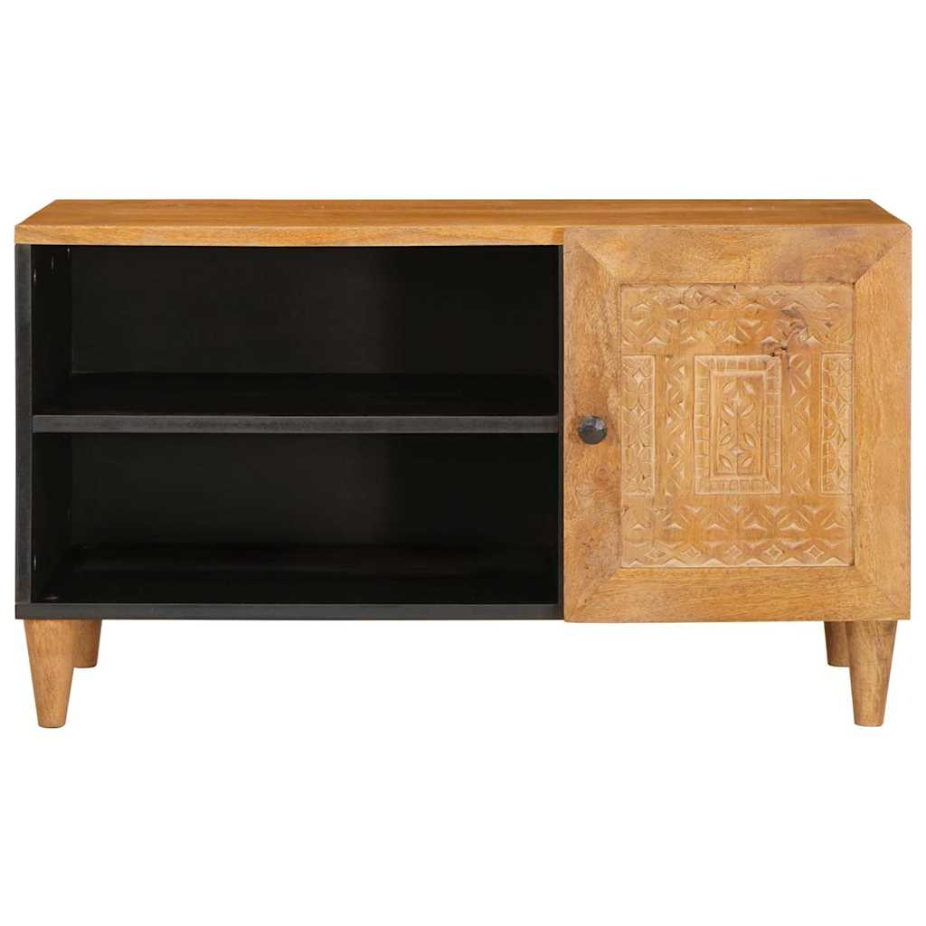 TV egységek polcokkal Világos Barna 80 x 33 x 46 cm Faanyag
