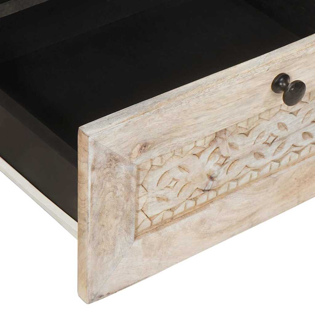 TV egységek fiókkal polcokkal Fehér 105 x 33 x 46 cm Faanyag