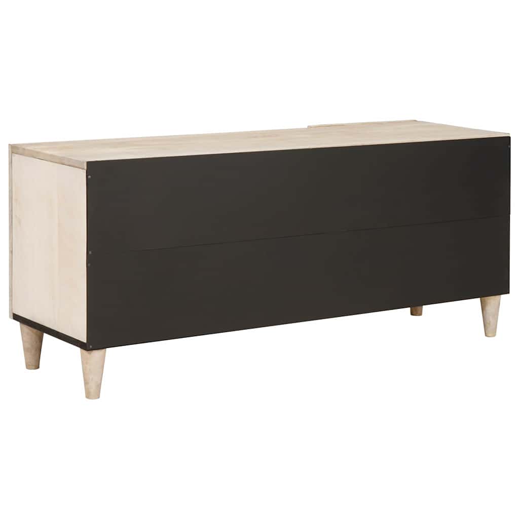 TV egységek fiókkal polcokkal Fehér 105 x 33 x 46 cm Faanyag