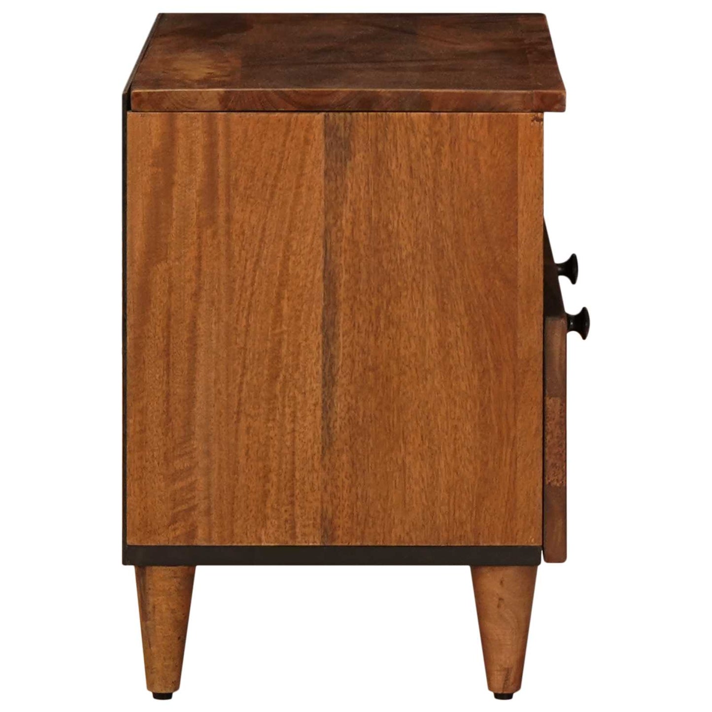 Dohányzóasztal fiókkal Barna 80 x 54 x 40 cm Tömör Mangófát