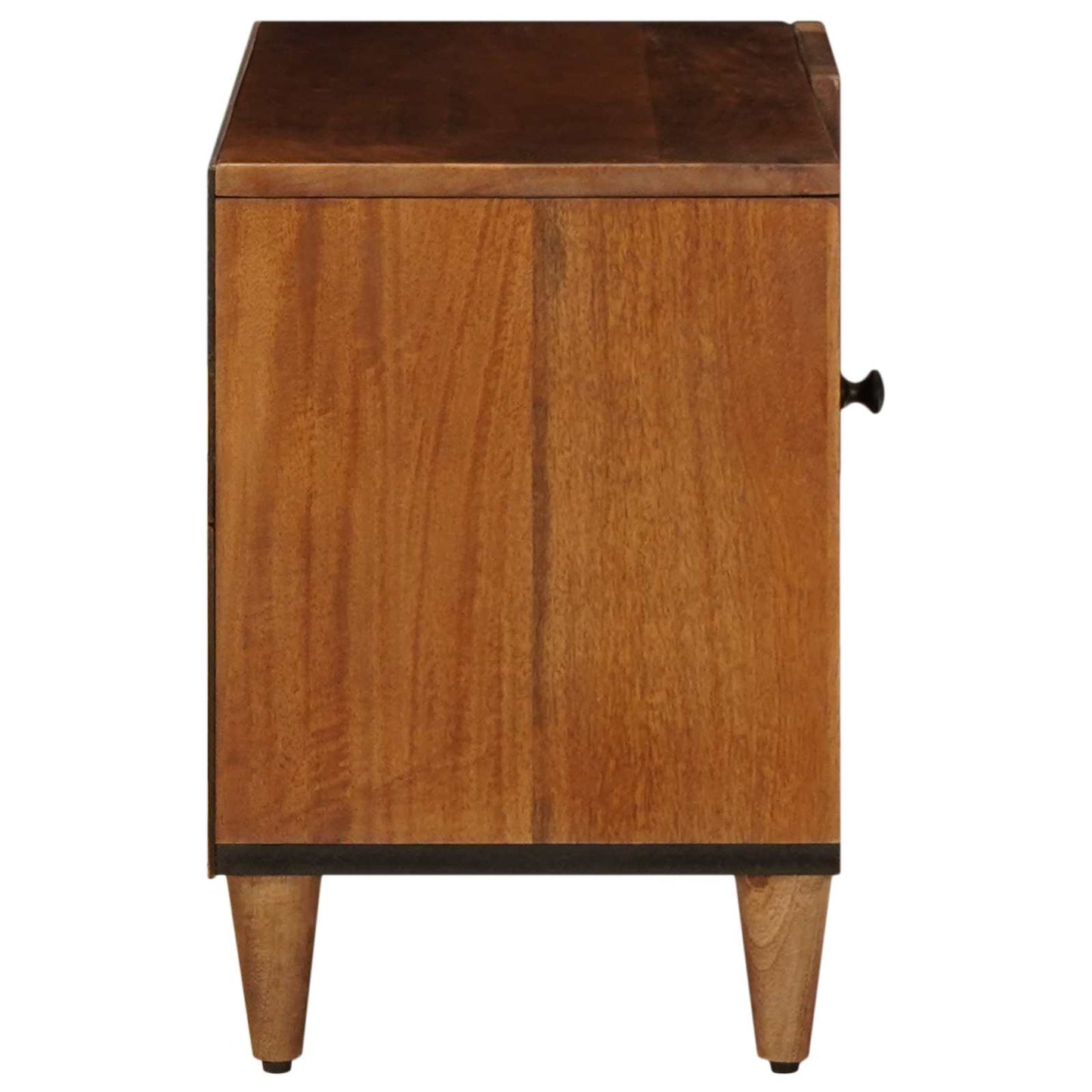 TV szekrény tárolóval Dió 80 x 33 x 46 cm Tömör Mangófát