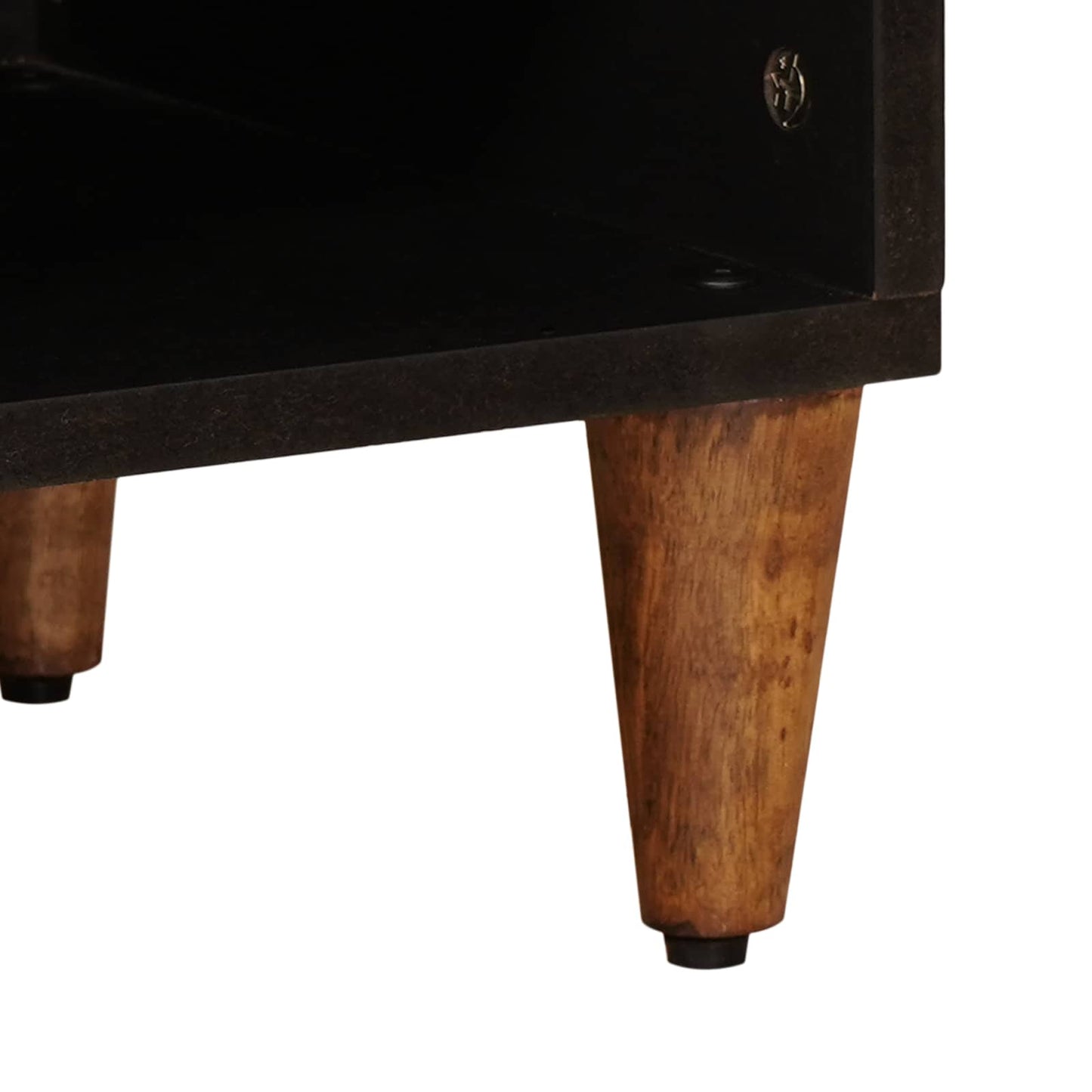 TV szekrény fiókkal Dió 100 x 33 x 46 cm Tömör Mangófát