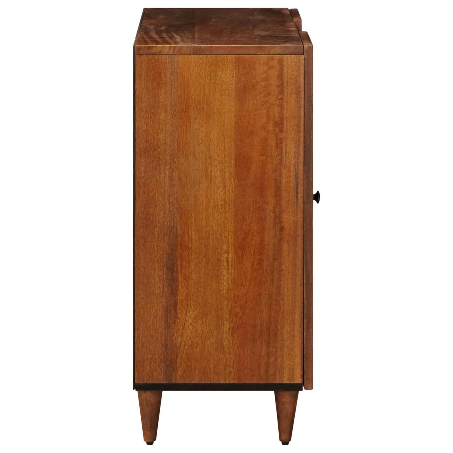 Széf polcokkal tárolóval Dió 90 x 33,5 x 75 cm Tömör Mangófát