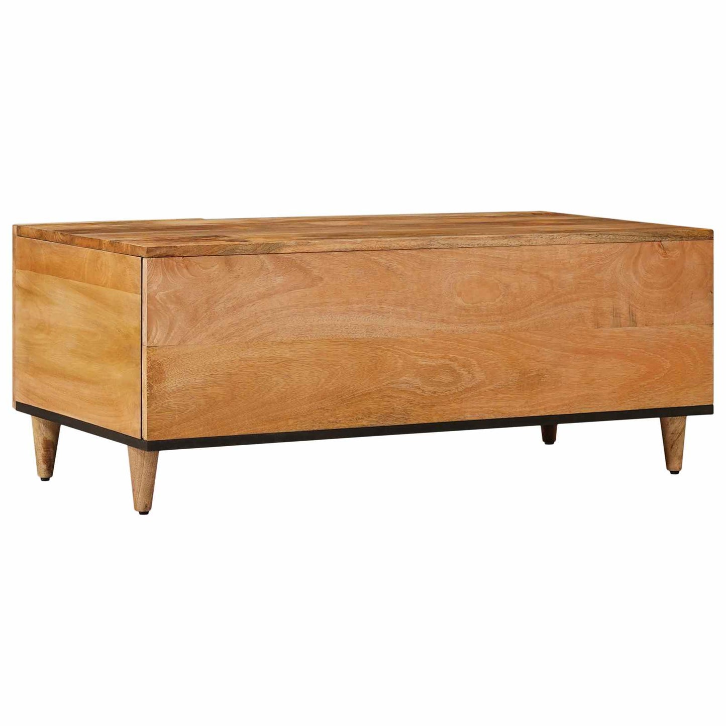 Dohányzóasztal Természetes 100 x 54 x 40 cm Tömör Mangófát