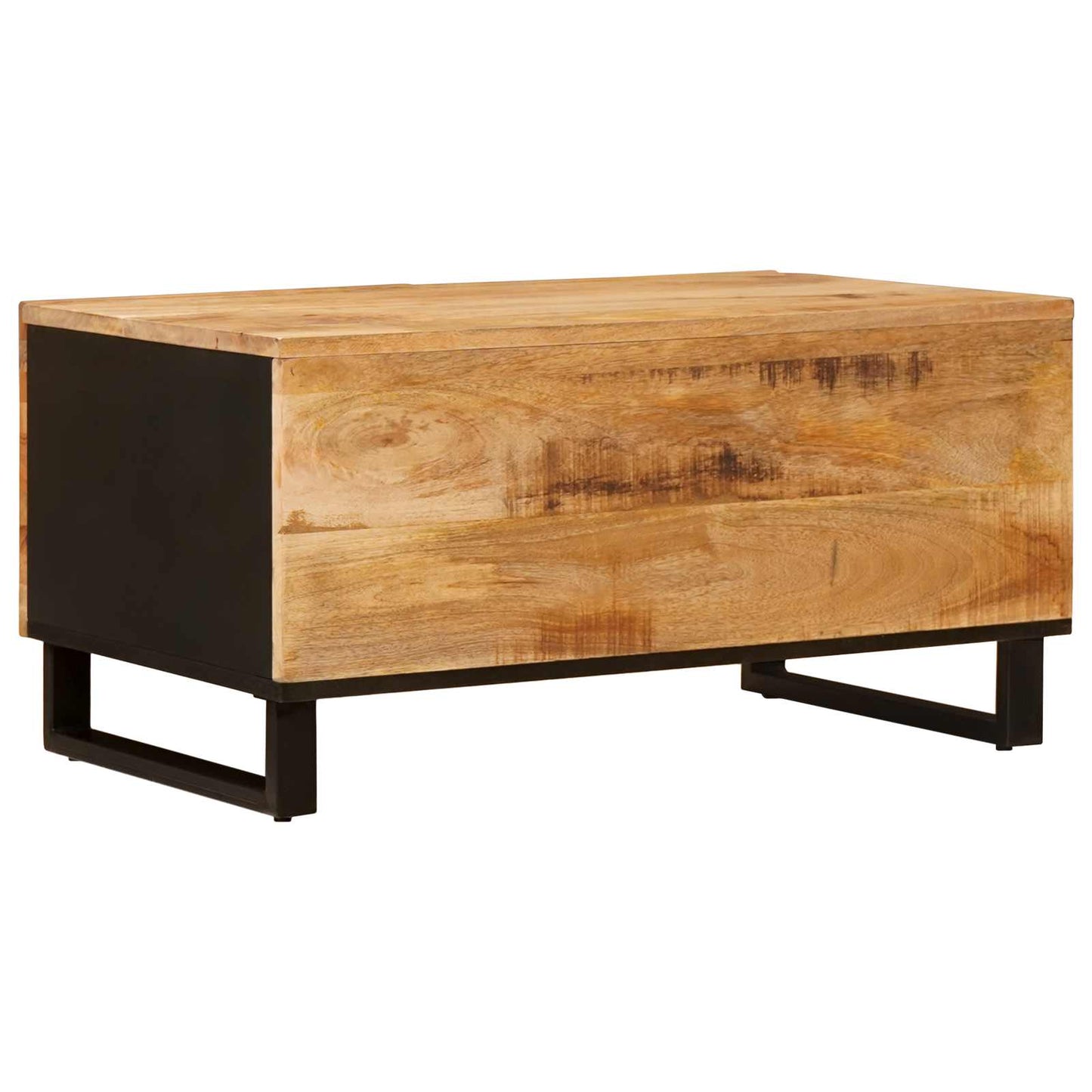Dohányzóasztal Barna 80 x 50 x 40 cm Tömör Mangófát