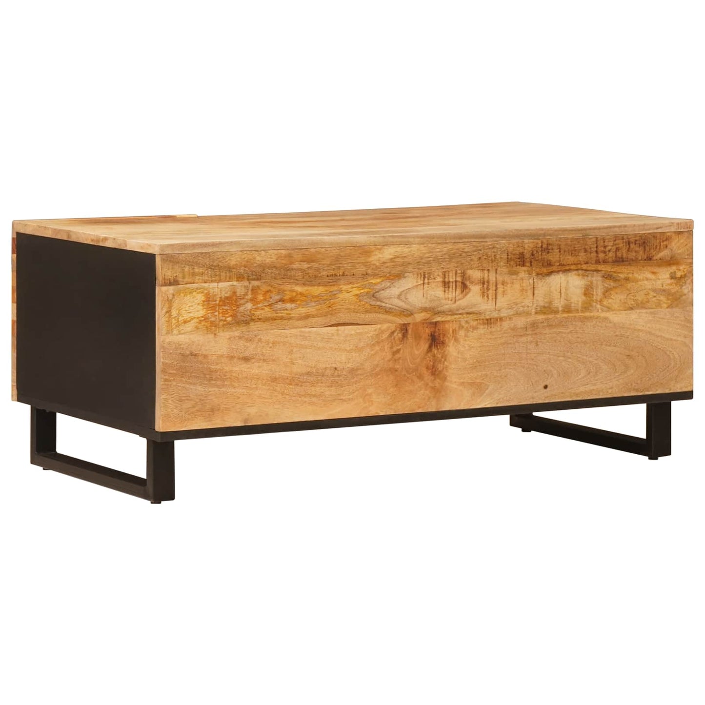 Dohányzóasztal Barna 100 x 54 x 40 cm Tömör Mangófát