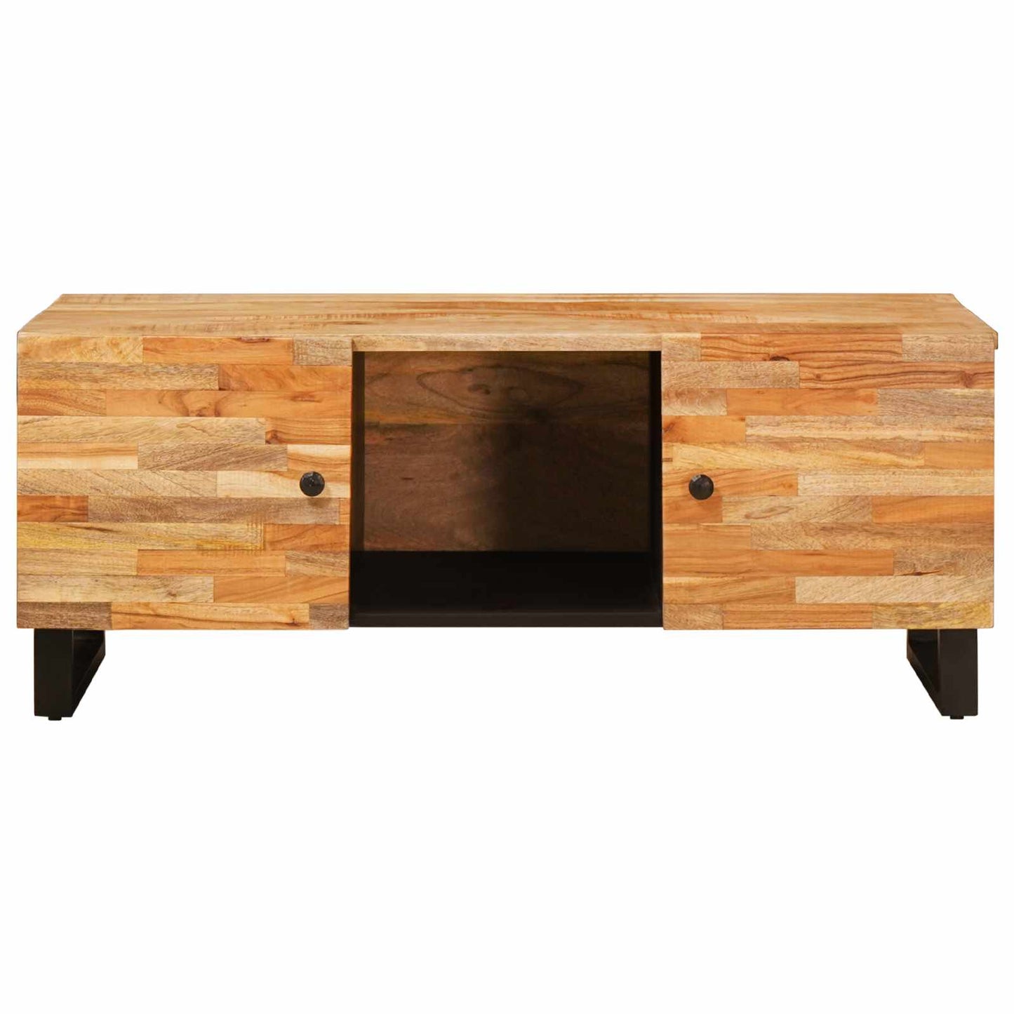 Dohányzóasztal Barna 100 x 54 x 40 cm Tömör Mangófát