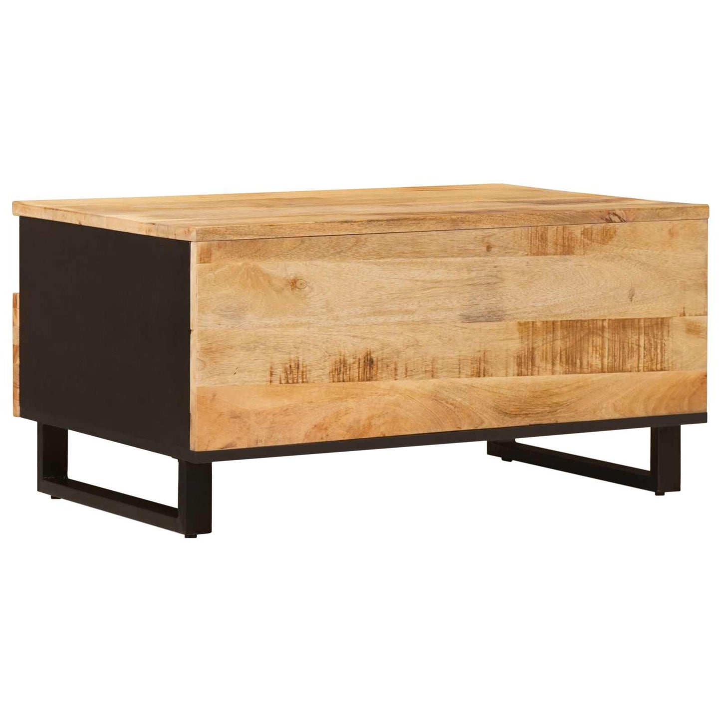 Dohányzóasztal fiókkal Barna 80 x 54 x 40 cm Tömör Mangófát