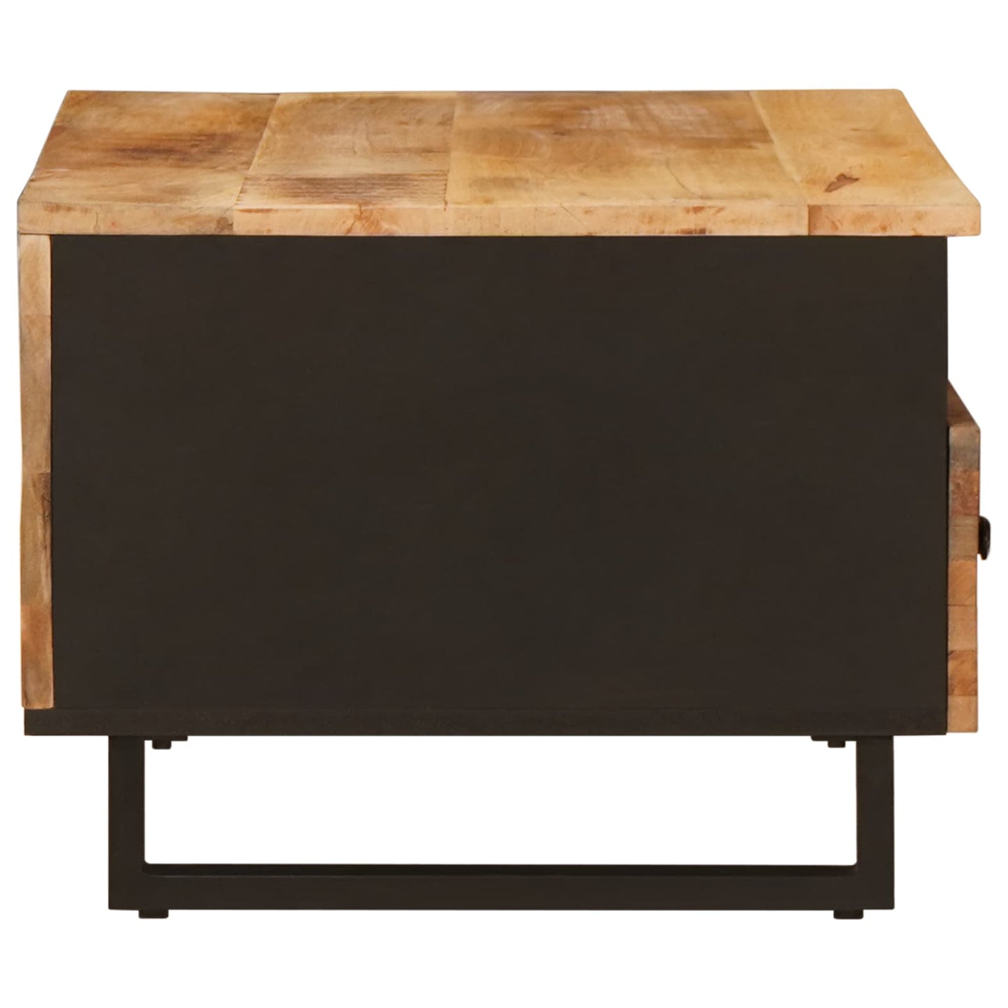 Dohányzóasztal fiókkal Barna 80 x 54 x 40 cm Tömör Mangófát