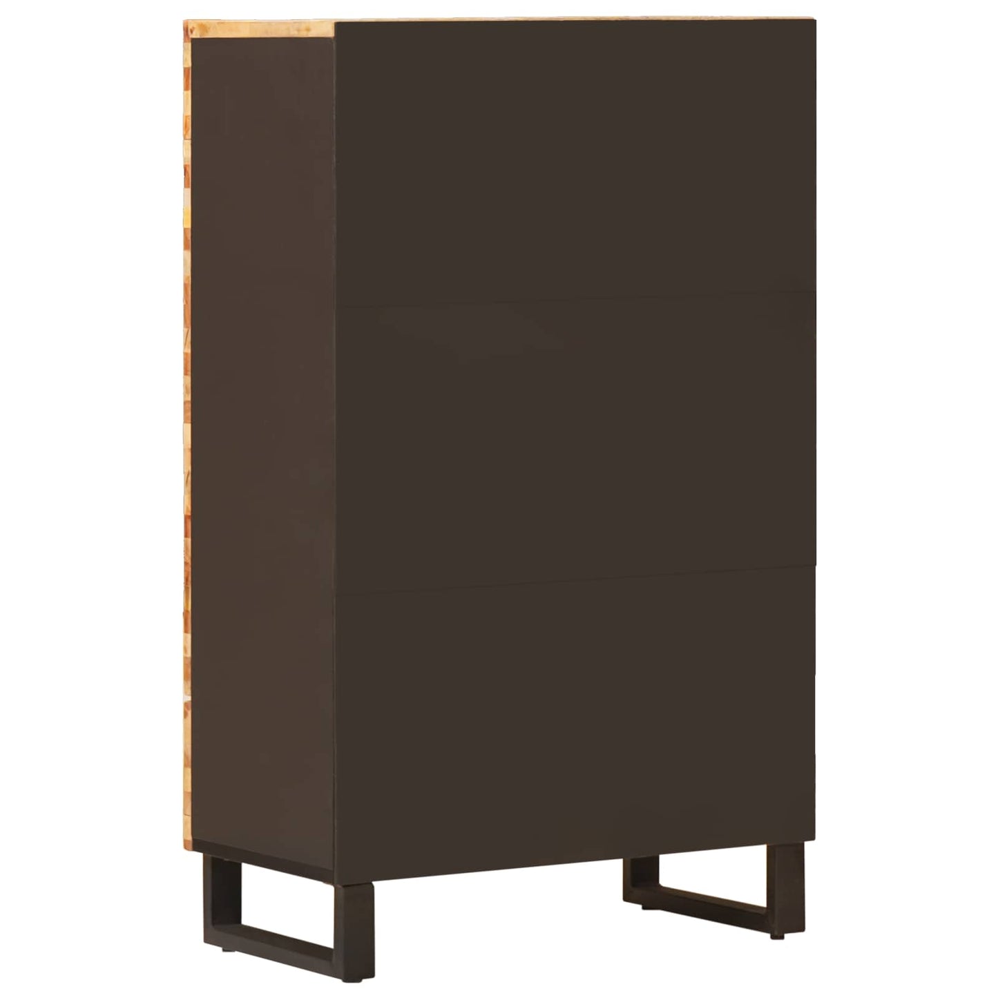Tároló Magasítószekrény Barna 60 x 33 x 100 cm Tömör Mangófát