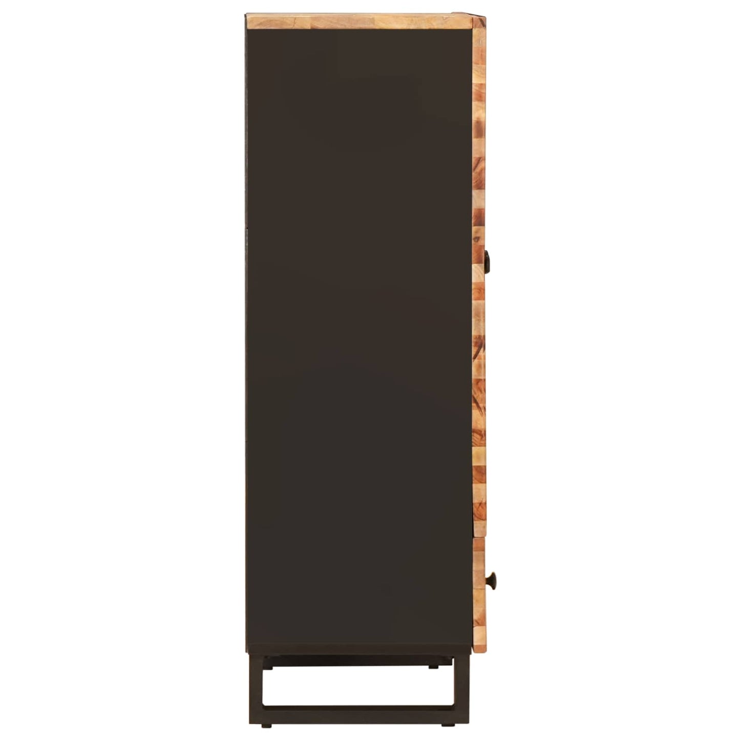 Tároló Magasítószekrény Barna 60 x 33 x 100 cm Tömör Mangófát