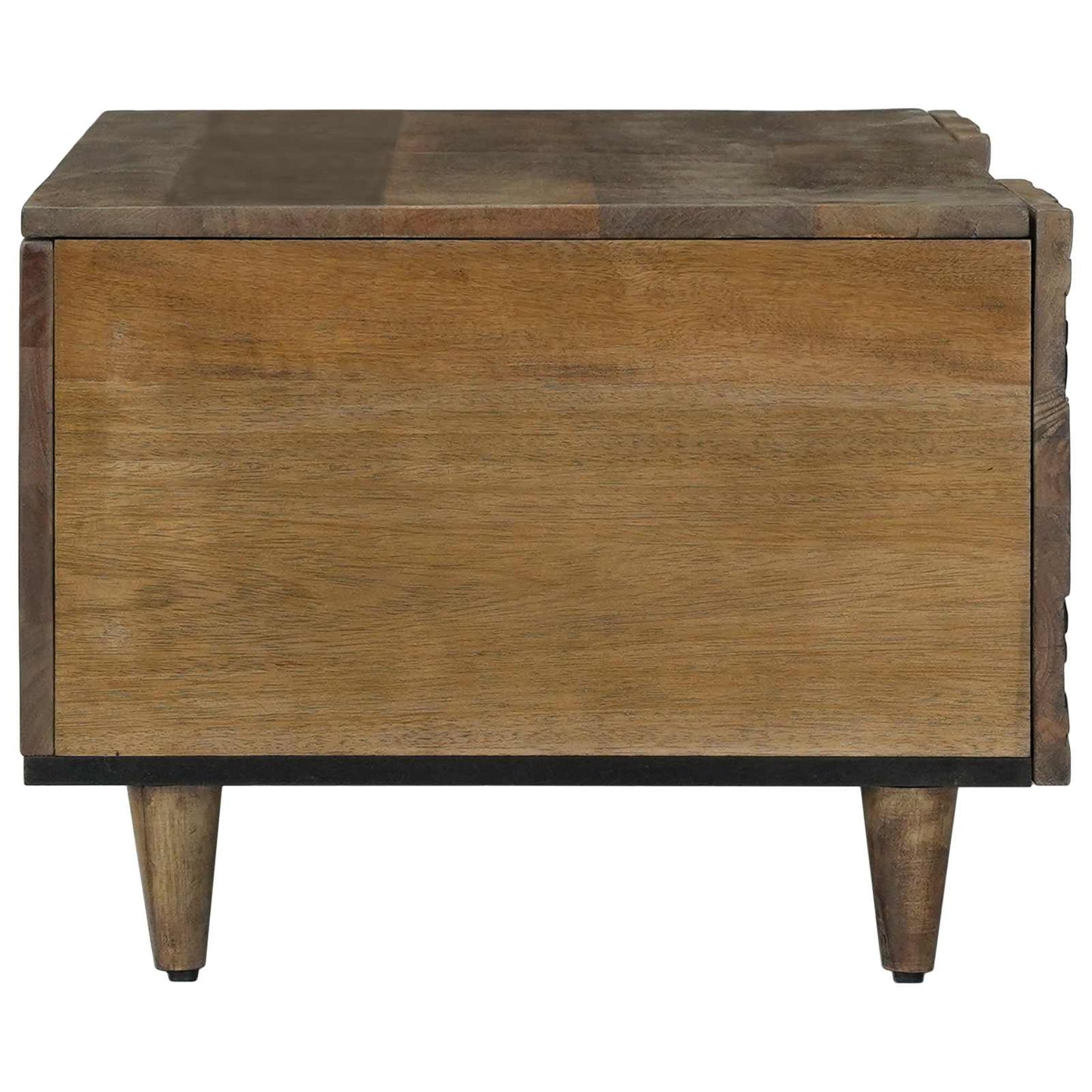 Dohányzóasztal Barna 100 x 54 x 40 cm Tömör Mangófát