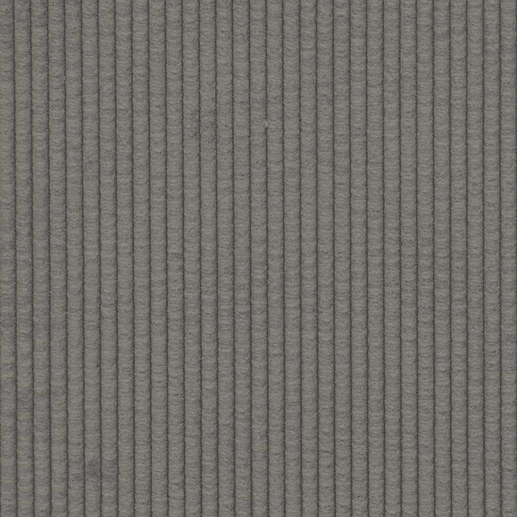 világosszürke kordbársony szövet loveseat kanapé 109 cm