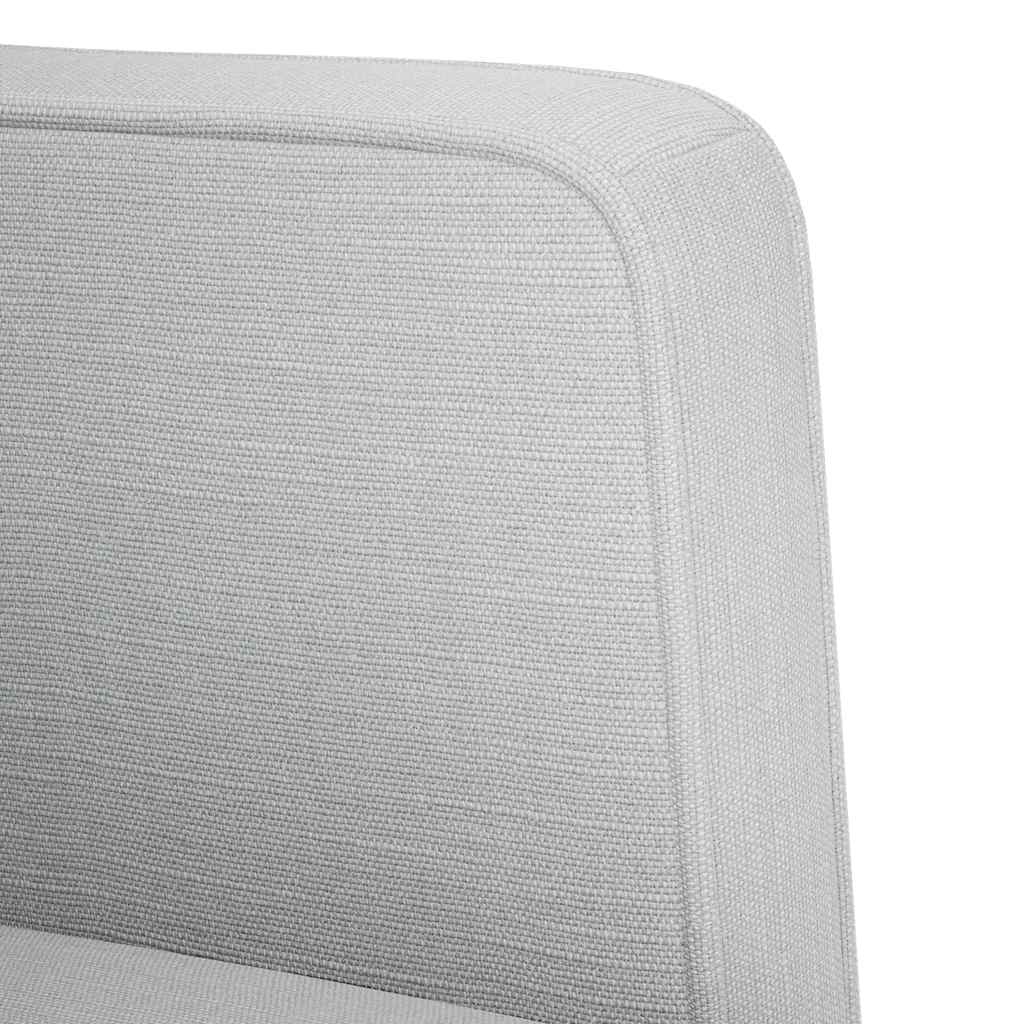 felhőszürke szövet loveseat kanapé 111 cm