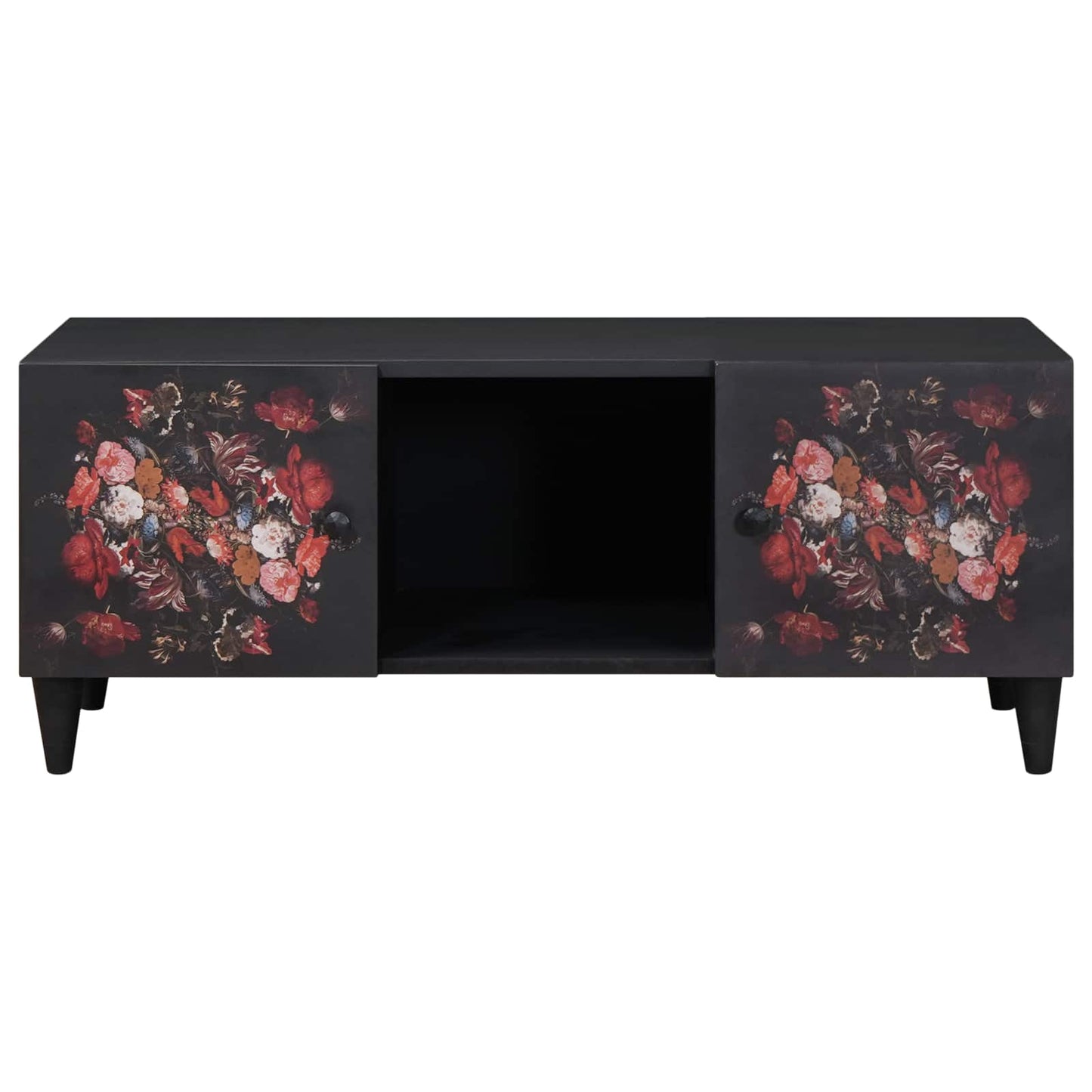 Dohányzóasztal Sokszínű 100 x 54 x 40 cm Tömör Mangófát