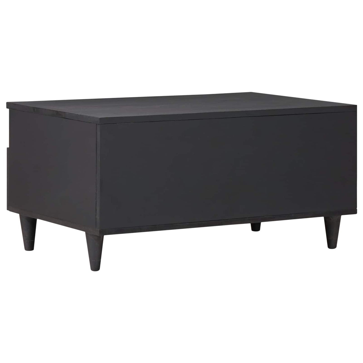Dohányzóasztal fiókkal Sokszínű 80 x 54 x 40 cm Tömör Mangófát
