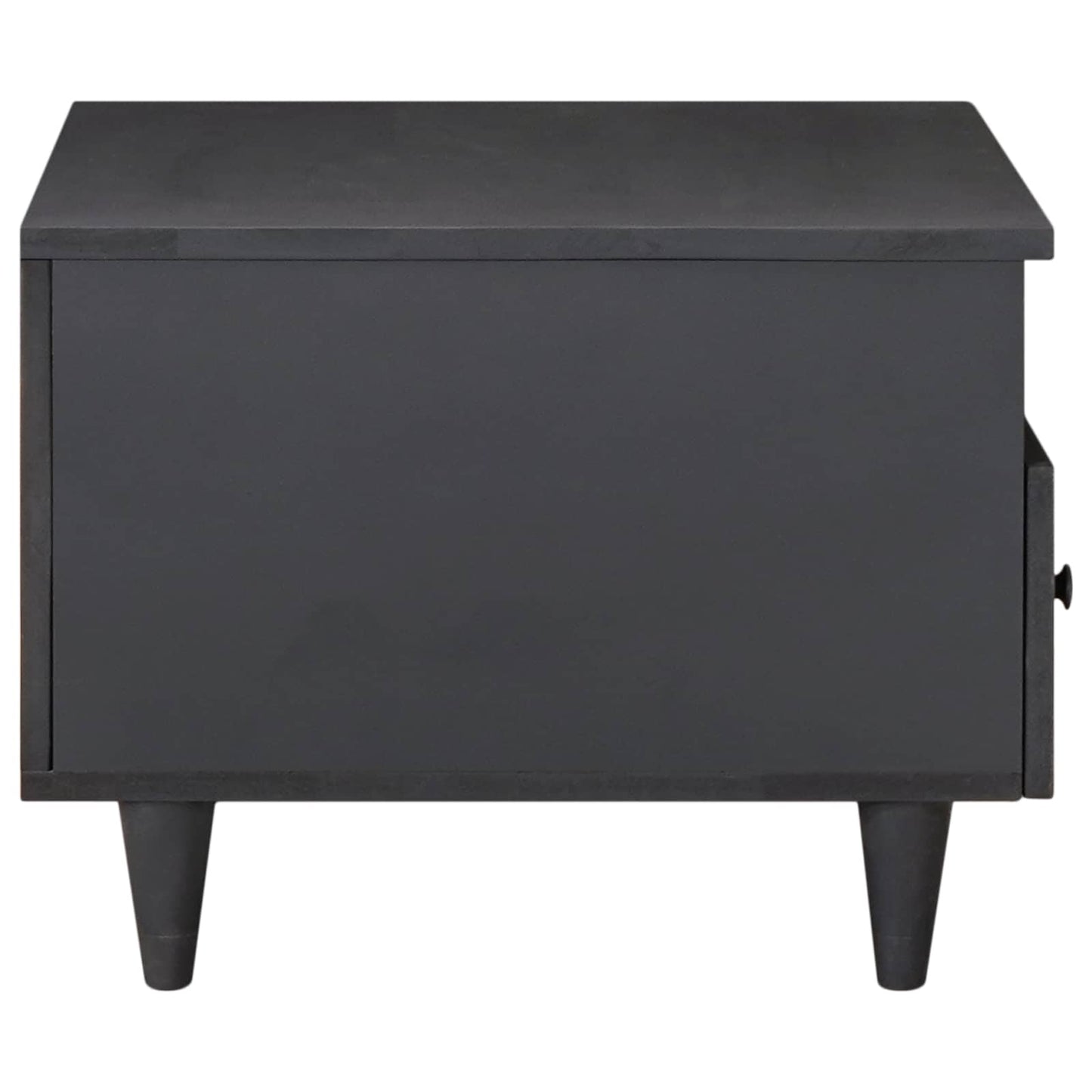 Dohányzóasztal fiókkal Sokszínű 80 x 54 x 40 cm Tömör Mangófát