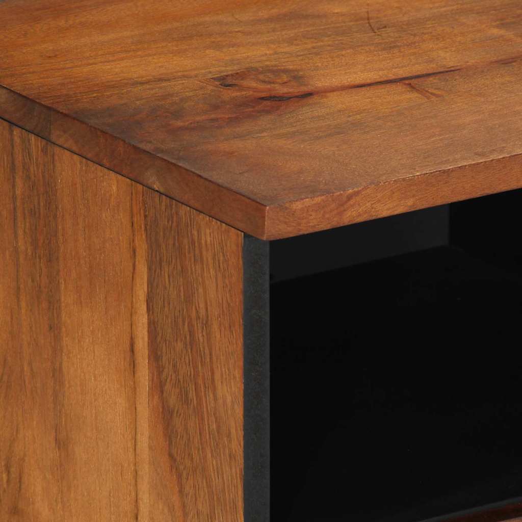 TV szekrény fiókkal Méz barna 70 x 33 x 46 cm Tömör Mangófát