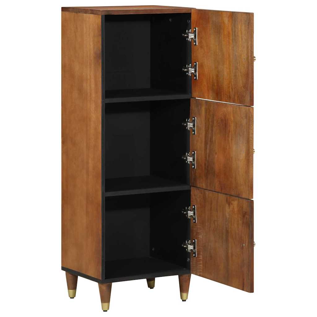 Magasfiú polcokkal Barna 40 x 33 x 110 cm Tömör Mangófát