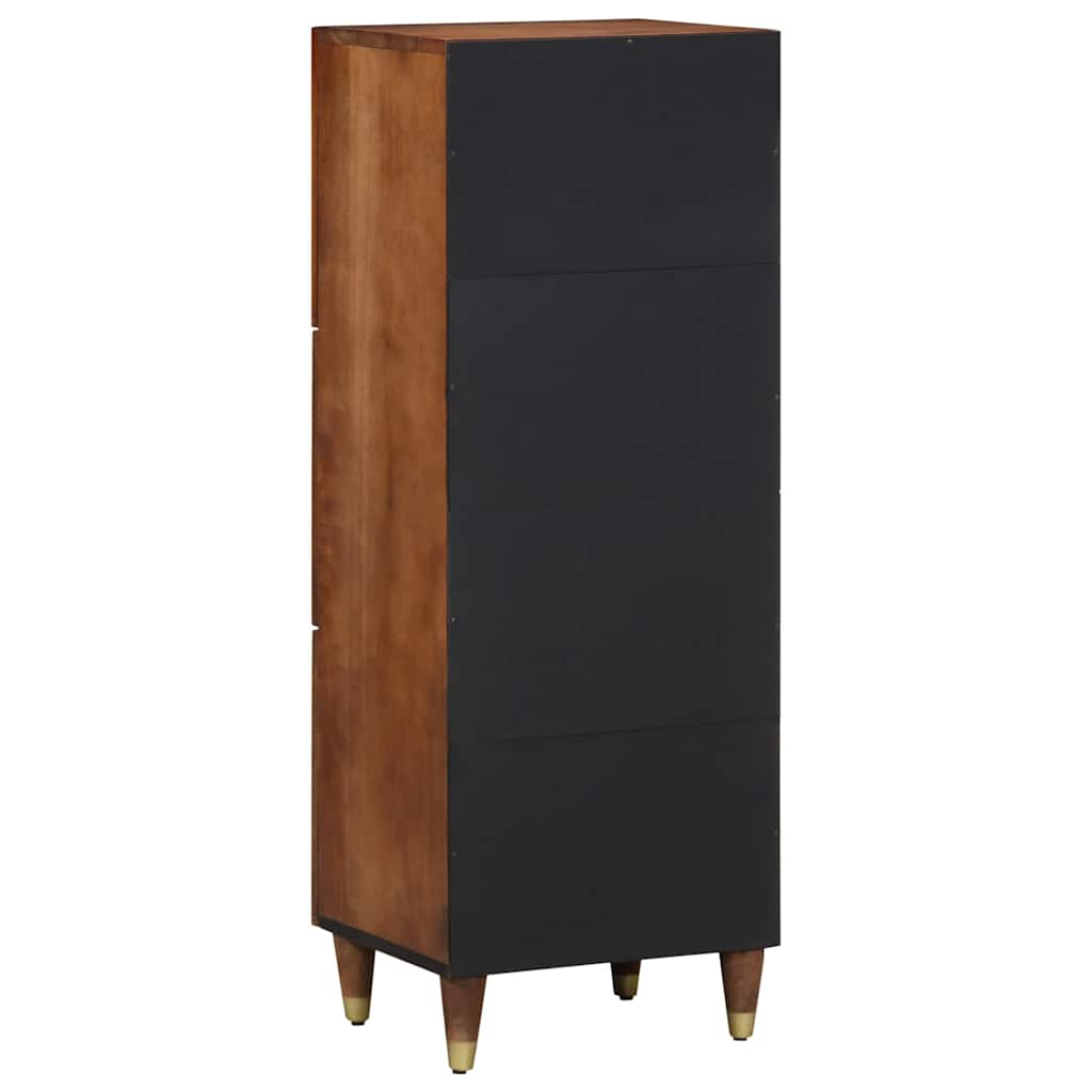 Magasfiú polcokkal Barna 40 x 33 x 110 cm Tömör Mangófát