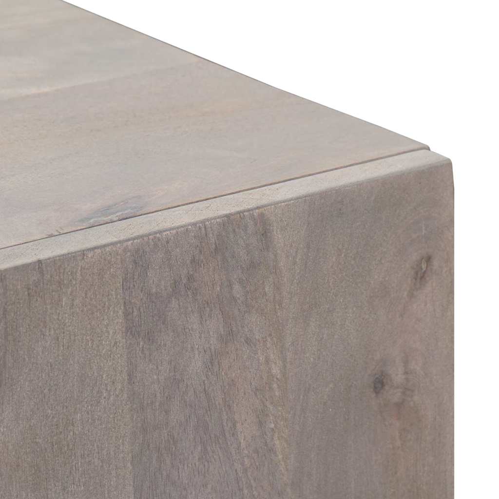 Magasfiú Szürke és Arany 40 x 33 x 110 cm Tömör Mangófát