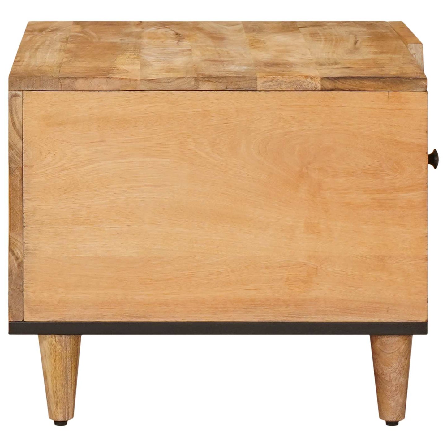 Dohányzóasztal Barna 80 x 50 x 40 cm Tömör Mangófát