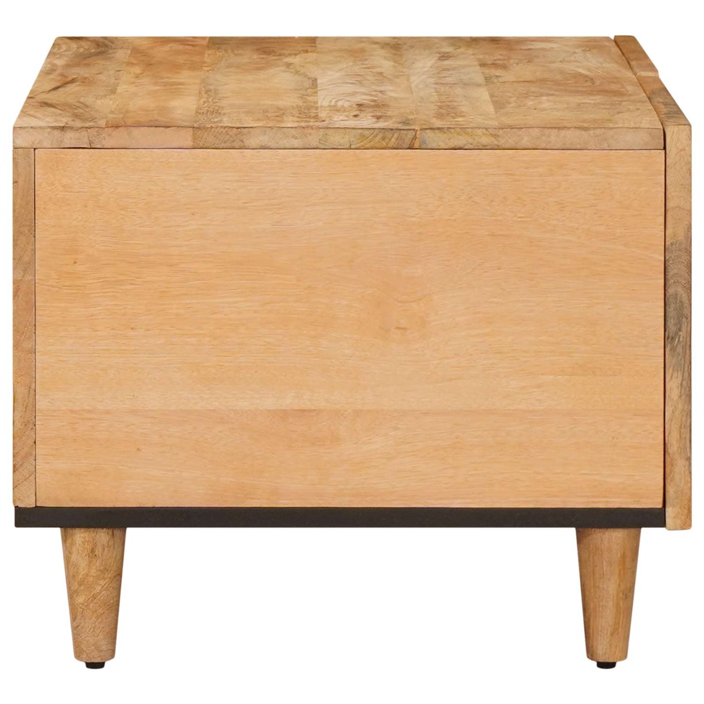 Dohányzóasztal Barna 80 x 50 x 40 cm Tömör Mangófát